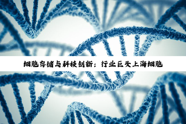 细胞存储与科技创新:行业巨头上海细胞的辉煌与挑战并存
