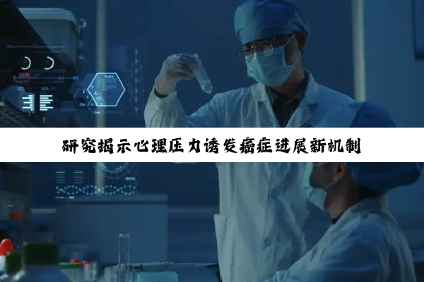 研究揭示心理压力诱发癌症进展新机制