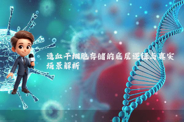造血干细胞存储的底层逻辑与真实场景解析