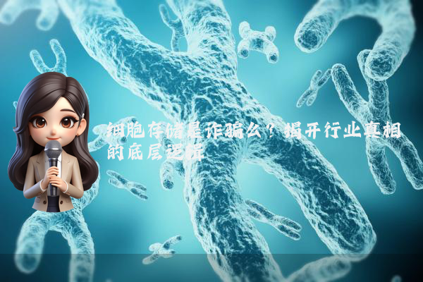 细胞存储是诈骗么？揭开行业真相的底层逻辑
