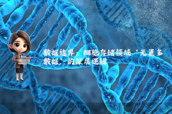 数据边界:细胞存储领域‘无更多数据’的深层逻辑