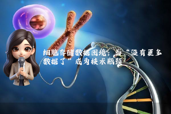细胞存储数据困境：当“没有更多数据了”成为技术瓶颈