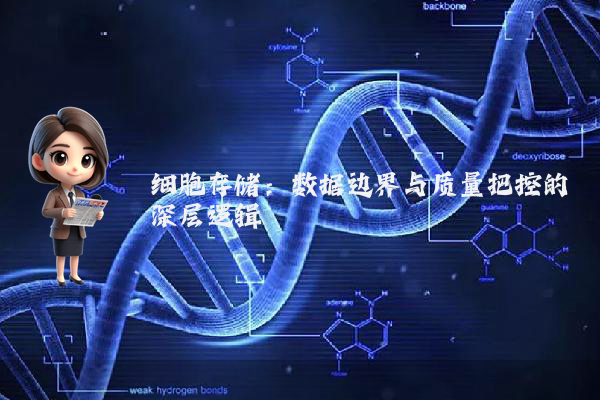 细胞存储：数据边界与质量把控的深层逻辑