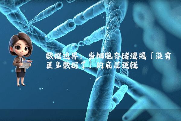 数据边界：当细胞存储遭遇「没有更多数据了」的底层逻辑
