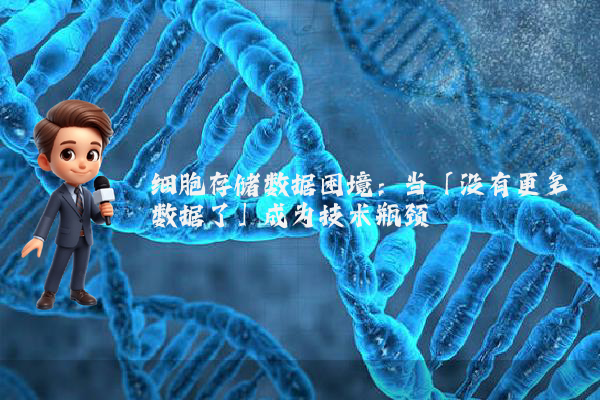 细胞存储数据困境：当「没有更多数据了」成为技术瓶颈