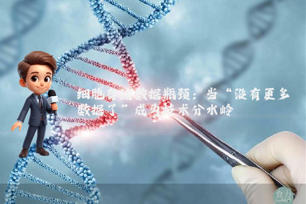 细胞存储数据瓶颈：当“没有更多数据了”成为技术分水岭